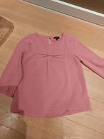 roze bloesje mt 134 in zeer goede staat, Meisje, Gebruikt, Ophalen of Verzenden, Overhemd of Blouse
