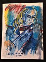 Ariën Winkel 1944  Twee originele Aquarellen gesigneerd, Antiek en Kunst, Kunst | Schilderijen | Modern, Ophalen of Verzenden