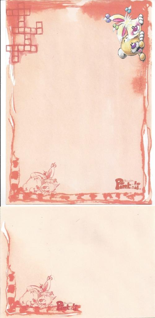 Pimboli briefpapier nr. 10 + envelop, Verzamelen, Diddl, Zo goed als nieuw, Papier, Kaart of Schrift, Pimboli, Ophalen of Verzenden