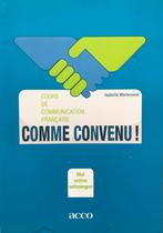 Isabelle Werbrouck - Comme convenu ! 9789462927063, Boeken, Ophalen of Verzenden