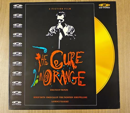 CD Video The Cure in Orange film Robert Smith LaserDisc 12", CD & DVD, DVD | Musique & Concerts, Utilisé, Musique et Concerts
