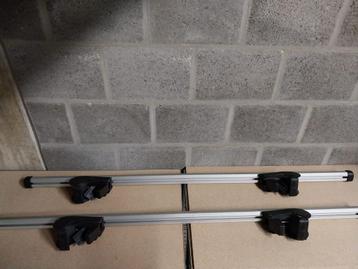 Te koop: Dakdragers voor open railsysteem– zo goed als nieuw beschikbaar voor biedingen