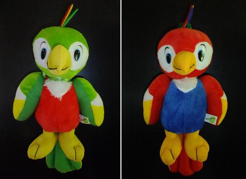 Prachtige grote, pluche papegaai - rood en groen - NIEUW!!!, Kinderen en Baby's, Speelgoed | Knuffels en Pluche, Nieuw, Overige typen