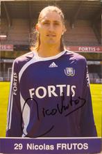 Carte individuelle dédicacée RSC Anderlecht, Enlèvement ou Envoi