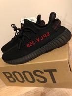 Adidas Yeezy boost V2 black/red DS EU maat 45 1/3 US 11, Neuf, Baskets, Noir, Enlèvement