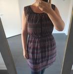 Jurk Patroon Dames maat L, Verzenden, Paars, Maat 42/44 (L), Nieuw