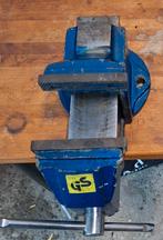 Bankschroef, Doe-het-zelf en Bouw, Ophalen of Verzenden, Gebruikt, Minder dan 70 cm, Bankschroef