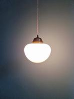 Suspension Art Déco en opaline blanche, 1930, Enlèvement ou Envoi