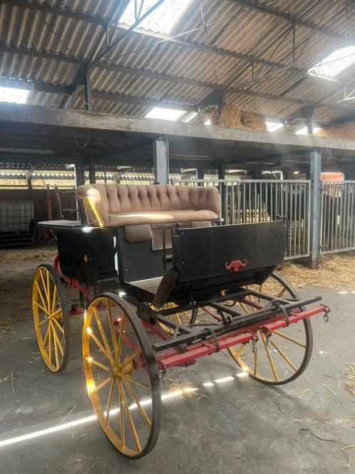 Prachtige klassieke koets –topstaat goed geveerd en rijklaar, Dieren en Toebehoren, Rijtuigen en Koetsen, Gebruikt, Wagonette