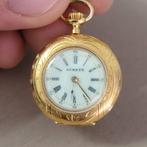18 karaat goud zakhorloge, Handtassen en Accessoires, Horloges | Antiek, Ophalen of Verzenden, Goud, Zakhorloge