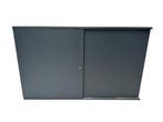 Antracieten schuifdeurkast 101 x 166 x 40 voorraad voordeel, Huis en Inrichting, Ophalen of Verzenden