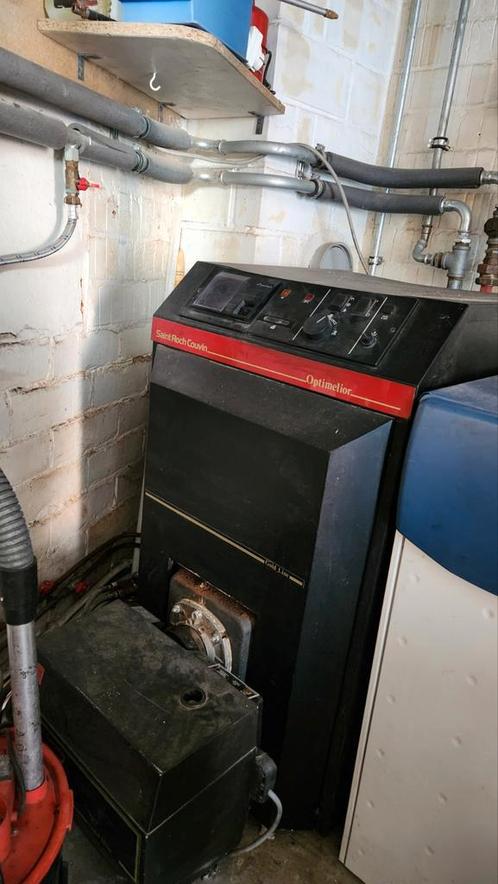 Mazoutketel – Saint Roch Couvin Optimelior (met brander), Doe-het-zelf en Bouw, Verwarming en Radiatoren, Ophalen