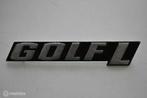 Aluminium "Golf L" embleem Swallowtail 1974 1975 1976, Auto-onderdelen, Gebruikt, Ophalen of Verzenden