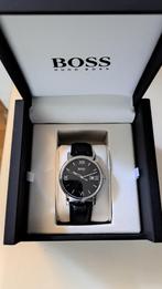 montre H. Boss, Handtassen en Accessoires, Horloges | Heren, Overige merken, Overige materialen, Leer, Polshorloge