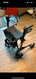 Rollator pliable / chaise + sac, Comme neuf, Pliable