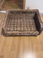 Rieten hondenmand voor een gemiddelde hond, Ophalen, Gebruikt, Riet