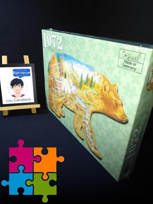 Puzzel - NIEUW in blisterverpakking - Silhouette serie van 1, Hobby en Vrije tijd, Denksport en Puzzels, Nieuw, Legpuzzel, 500 t/m 1500 stukjes