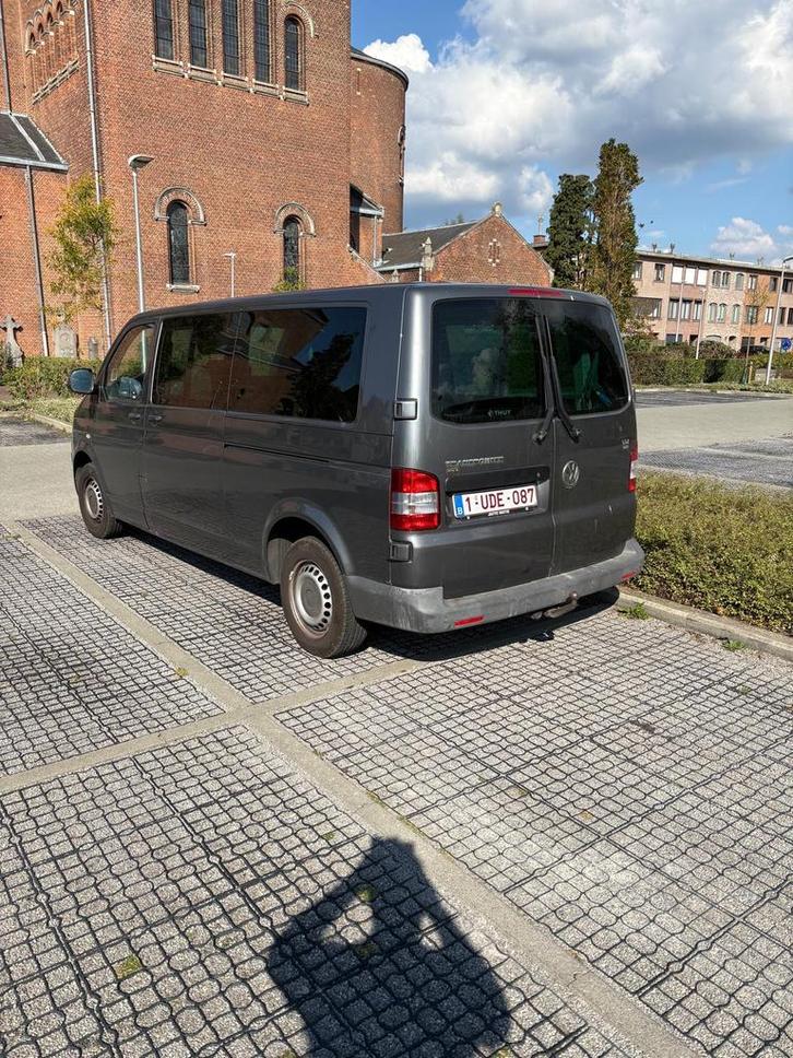 Vw Transporter t5, Auto's, Bestelwagens en Lichte vracht, Particulier, Volkswagen, Diesel, Euro 5, 6 deurs, Handgeschakeld, Zilver of Grijs