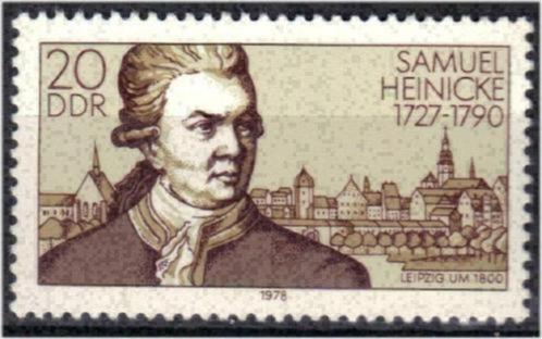 Duitsland DDR 1978 - Yvert 1983 - Samuel Heinicke (PF), Postzegels en Munten, Postzegels | Europa | Duitsland, Postfris, DDR, Verzenden