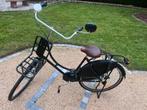 Damesfiets met gelzadel, bagagedrager en slot, Fietsen en Brommers, Ophalen, Zo goed als nieuw
