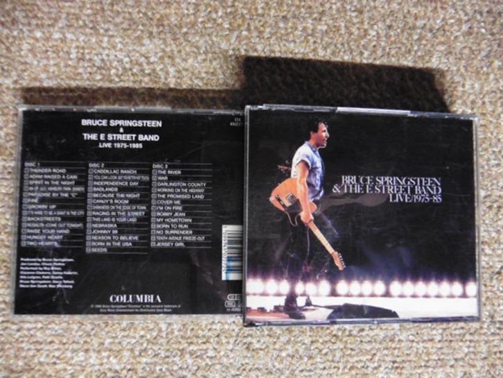 Bruce Springsteen & The E Street Band–Live/1975-85 (3 cd's), Cd's en Dvd's, Cd's | Rock, Gebruikt, Poprock, Ophalen of Verzenden