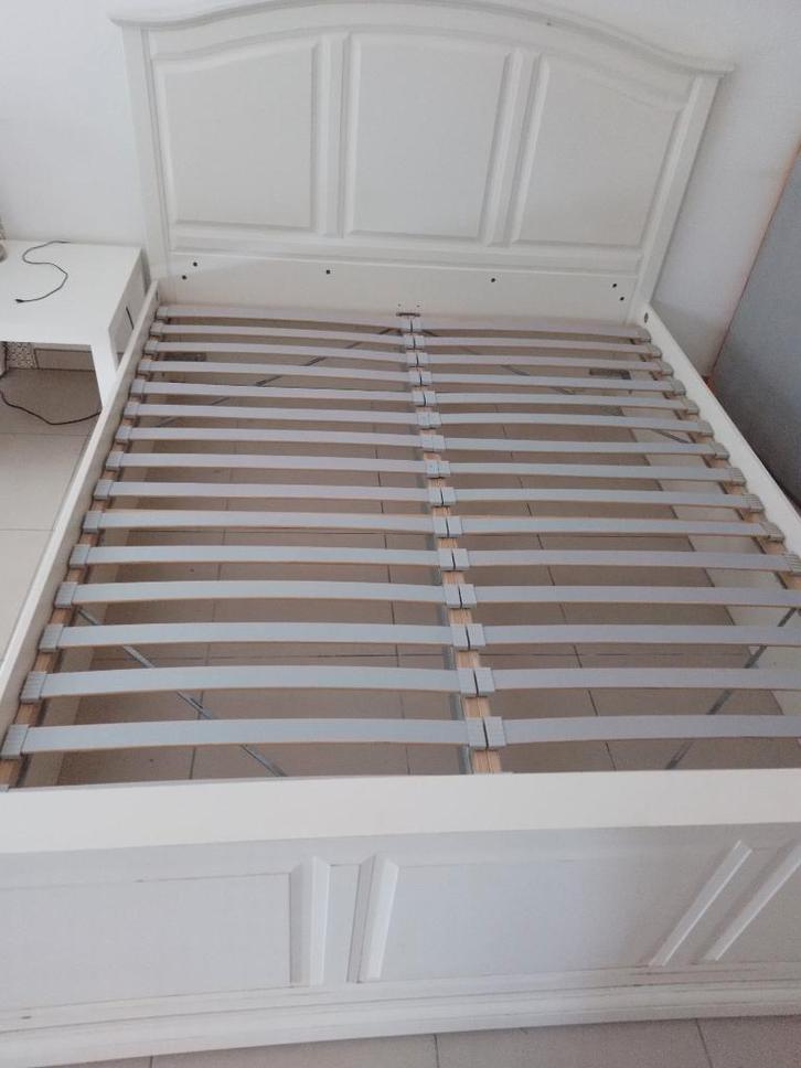 Cadre de lit, Huis en Inrichting, Slaapkamer | Bedden, 200 cm, Hout, Ophalen