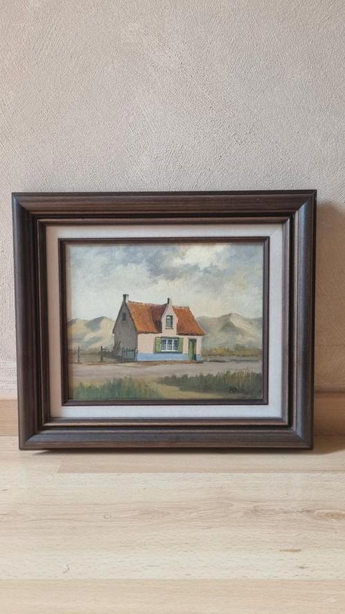 Olieverfschilderij stilleven kunstenaar 'HD', Antiek en Kunst, Kunst | Schilderijen | Klassiek, Ophalen of Verzenden