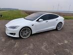 TESLA MODEL S LONG RANGE RAVEN 2021 GARANTIE 22-INCH 36000KM, Auto's, Tesla, Automaat, Model S, Wit, Leder