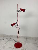 Vintage rode vloerlamp, Huis en Inrichting, Lampen | Vloerlampen, Gebruikt, Ophalen of Verzenden
