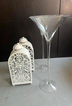 Martini glazen en grote lantaarns, Antiek en Kunst, Ophalen