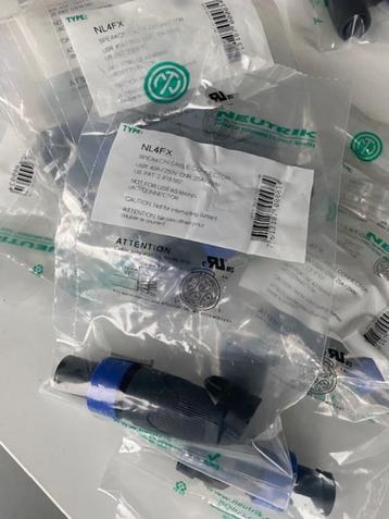 Neutrik NL4FX stekkers (nieuw) beschikbaar voor biedingen