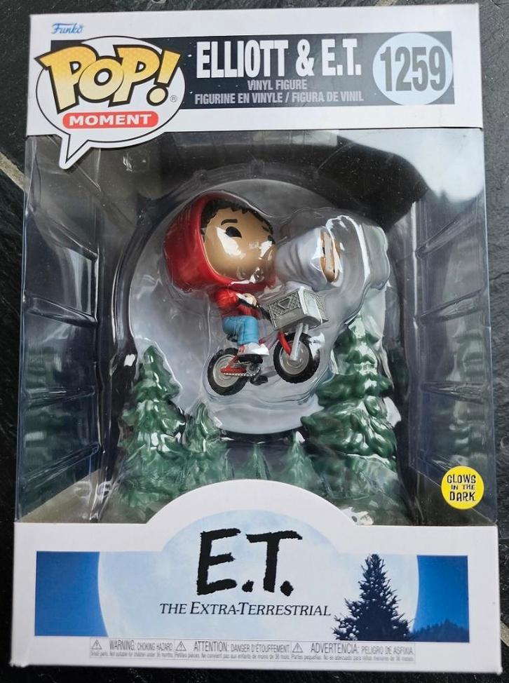Funko Pop - E.T. 1259 - Elliott & E.T., Collections, Statues & Figurines, Comme neuf, Autres types, Enlèvement ou Envoi