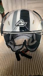 Acerbis X-JET Helm wit, Motoren, Overige merken, M, Jethelm, Ophalen of Verzenden