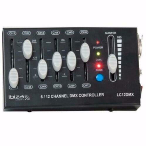 Compacte DMX controller voor 12 DMX kanalen [2320-B], Muziek en Instrumenten, Licht en Laser, Nieuw, Ophalen of Verzenden