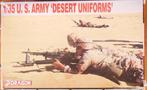 Dragon US Army Desert Uniforms 1/35ième - neuf sous cello, 1:35 à 1:50, Personnage ou Figurines, Envoi, Neuf