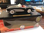 Chevrolet corvette 1958 motor max 1/18, Ophalen, Zo goed als nieuw, Auto