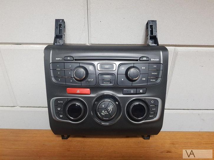 Citroen C4 en DS4 kachelpaneel radio bediening 9666027877, Auto-onderdelen, Dashboard en Schakelaars, Citroën, Gebruikt, Ophalen of Verzenden