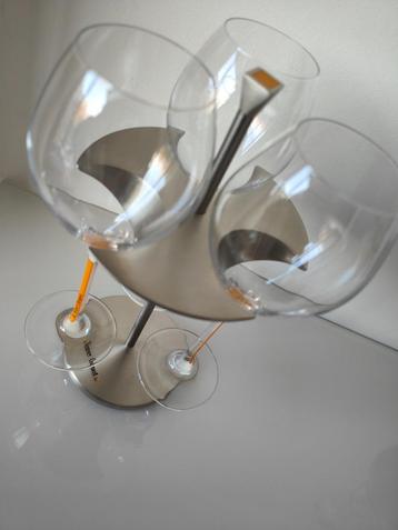 Porte-verres Veuve Clicquot "Royal Selangor Pewter", 3 glaçu, Enlèvement ou Envoi, Neuf, France, Champagne
