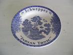 vintage schaaltje schweppes indian tonic reclame, Ustensile, Comme neuf, Enlèvement ou Envoi