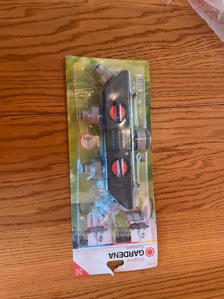 Gardena 4-weg Waterverdeler – Nieuw in verpakking, Tuin en Terras, Tuinslangen, Nieuw, Ophalen of Verzenden