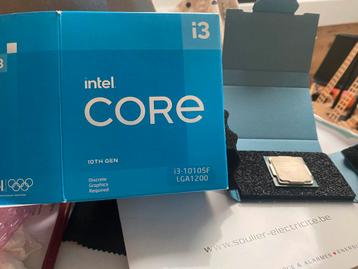 Intel Core i3 10105F LG 1200 beschikbaar voor biedingen