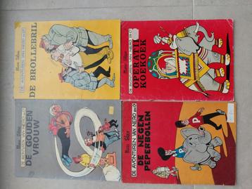 Oude strips zwart wit of sepia druk beschikbaar voor biedingen