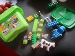 abrick met box boerderij, Kinderen en Baby's, Speelgoed | Bouwstenen, Ophalen of Verzenden, Zo goed als nieuw, Abrick