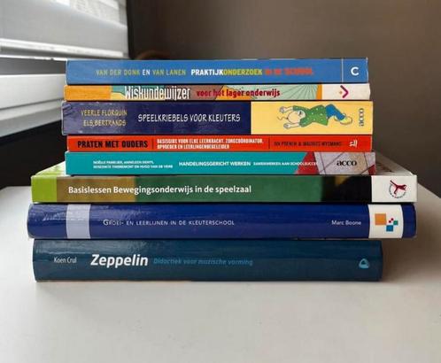 Handboeken kleuteronderwijs, Boeken, Studieboeken en Cursussen, Zo goed als nieuw, Hogeschool, Ophalen