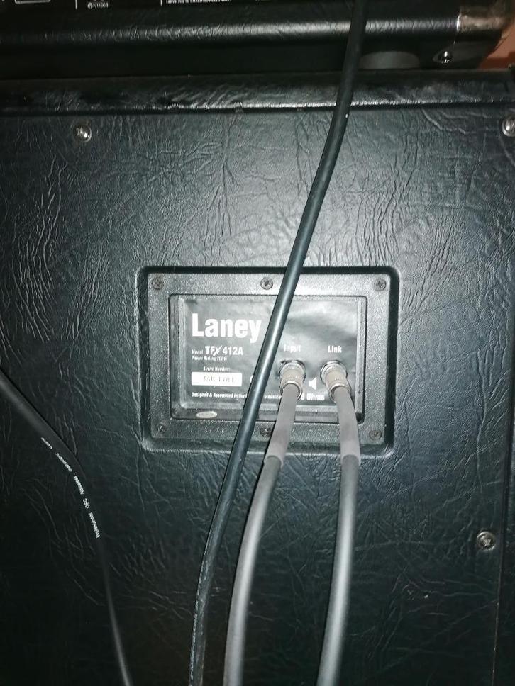 K7 Laney burgerkaart, Muziek en Instrumenten, Versterkers | Bas en Gitaar, Gebruikt, Gitaar, 100 watt of meer, Ophalen
