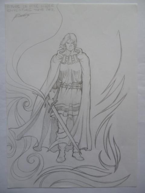 De Rode Ridder - Originele tekening (studie) - Fabio Bono HC, Livres, BD, Neuf, Une BD, Enlèvement ou Envoi