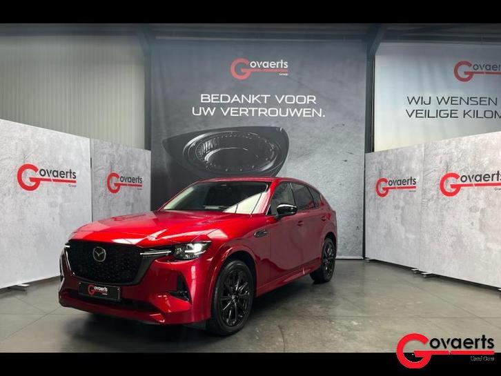 Mazda CX-60 2.5L e-SKYACTIV PHEV 327PK 8AT AWD HOMURA, Auto's, Mazda, Bedrijf, CX-60, Adaptieve lichten, Adaptive Cruise Control