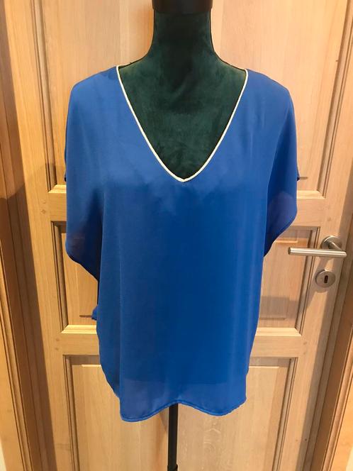 Blouse maat L, Kleding | Dames, Blouses en Tunieken, Zo goed als nieuw, Maat 42/44 (L), Blauw, Ophalen of Verzenden