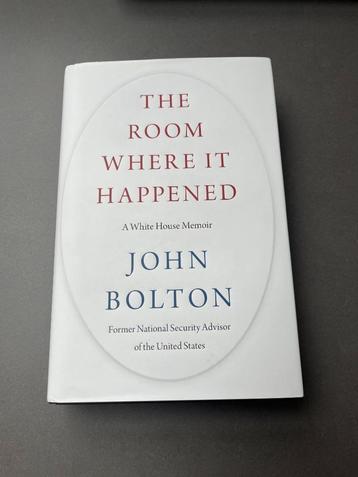 John Bolton - The room where it happened (Engelstalige versi