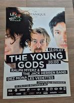 Concert poster The Young Gods, Ophalen of Verzenden
